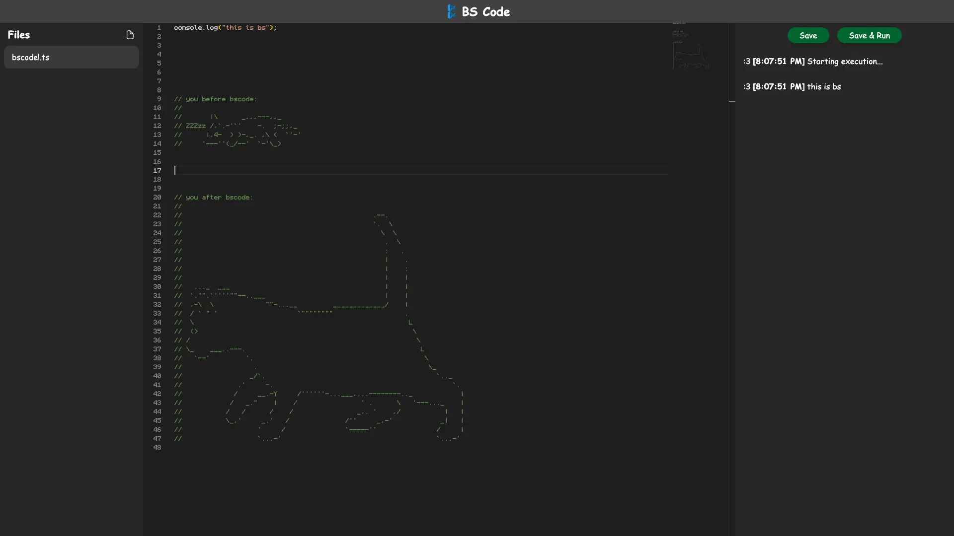 Image of BSCode